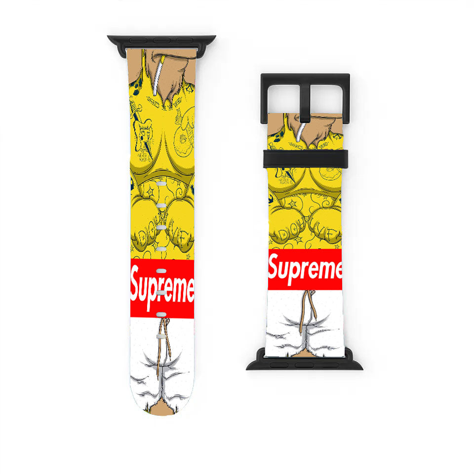 Supreme X Bart Simpson Apple Watch Band 38Mm - 44Mm