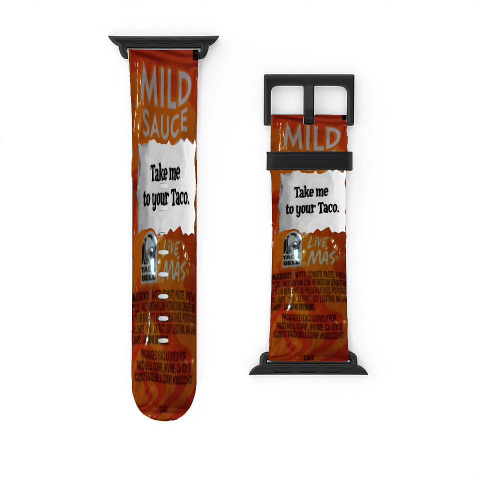 Taco Bell Take Me To Your Taco Apple Watch Band 38Mm - 44Mm