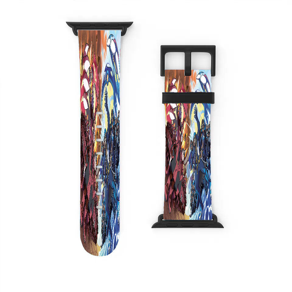 Team Aqua X Team Magma Pokemon Apple Watch Band 38Mm - 44Mm