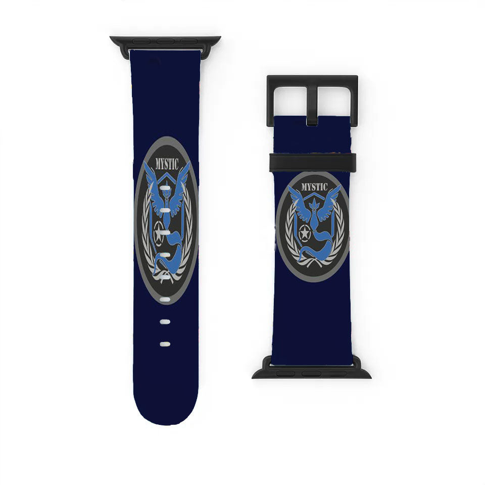 Team Mystic Pokemon Go Logo Apple Watch Band 38Mm - 44Mm