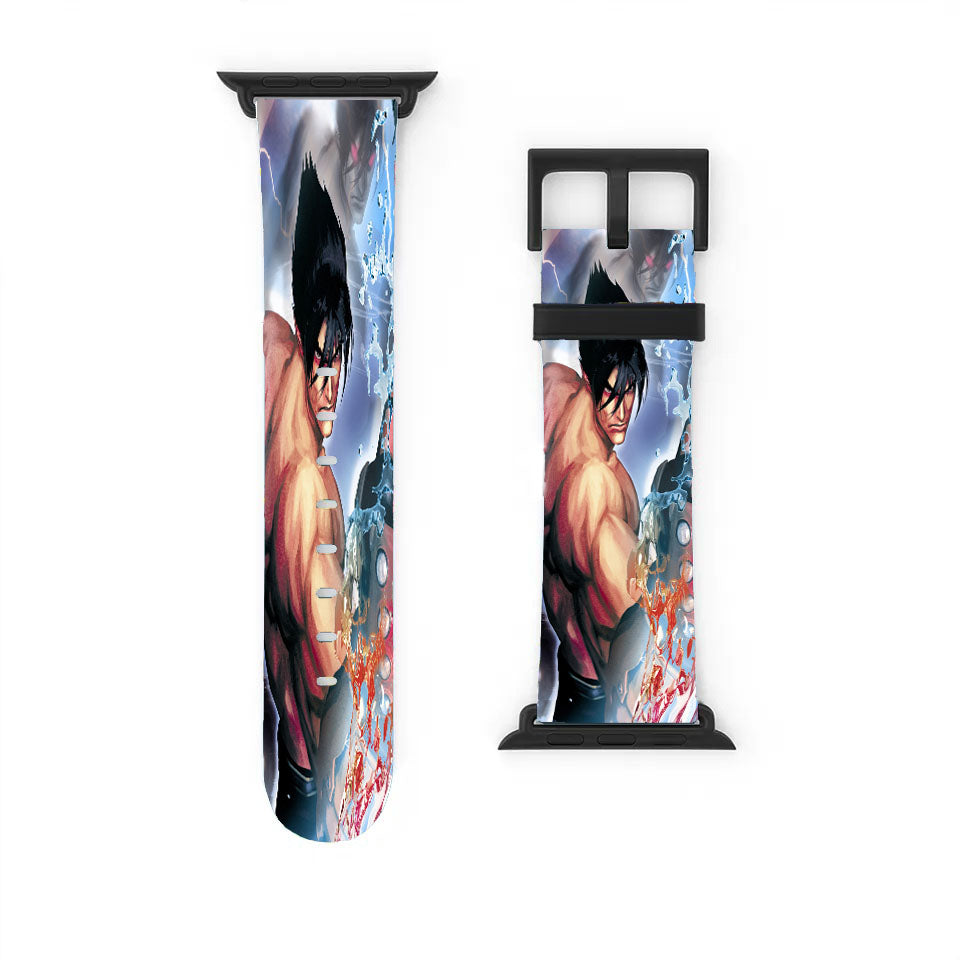 Tekken X Street Fighter Jin Kazama Apple Watch Band 38Mm - 44Mm