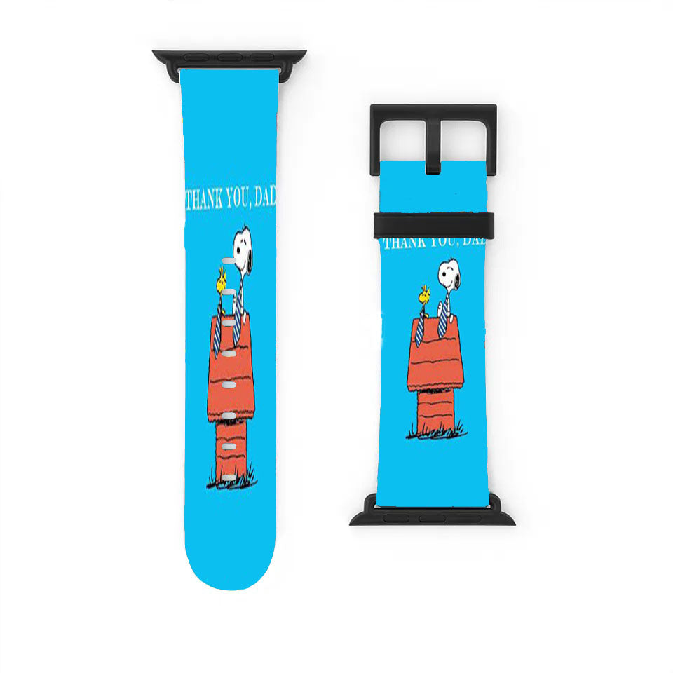 Thank You Dad Snoopy Apple Watch Band 38Mm - 44Mm
