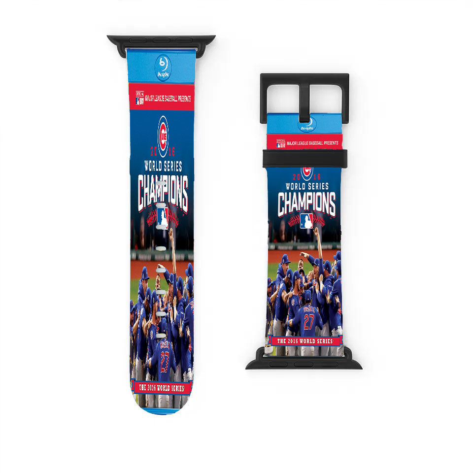 The Chicago Cubs Champions 2 Apple Watch Band 38Mm - 44Mm
