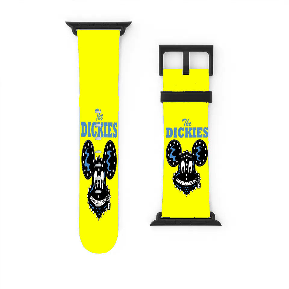 The Dickies Mickey Mouse Yellow Apple Watch Band 38Mm - 44Mm