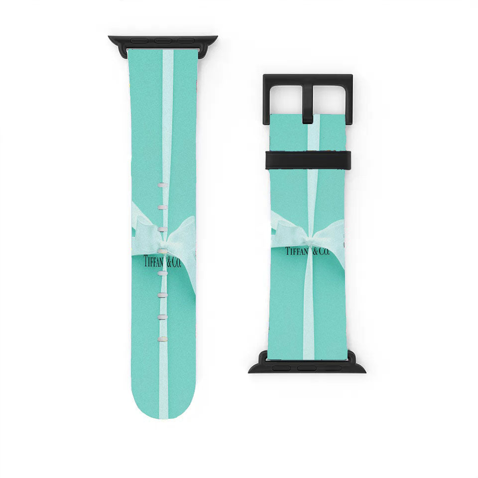 Tiffany And Co Blue Box With Ribbon Apple Watch Band 38Mm - 44Mm