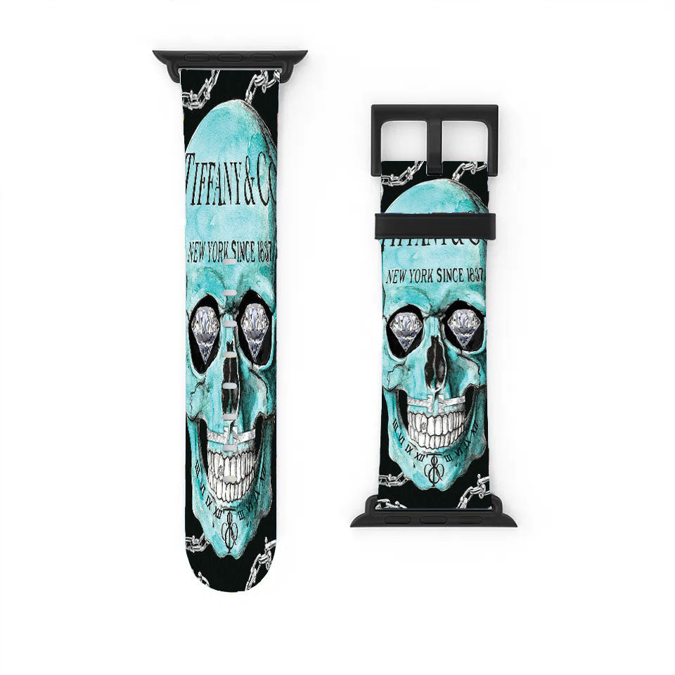 Tiffany And Co Skull Di Apple Watch Band 38Mm - 44Mm