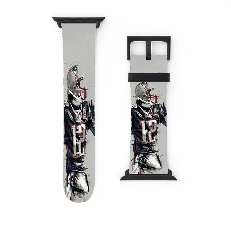 Tom Brady Sketch Apple Watch Band 38Mm - 44Mm