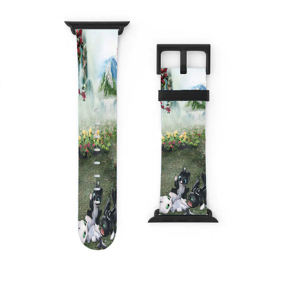 Toothless Babies In The Garden Apple Watch Band 38Mm - 44Mm