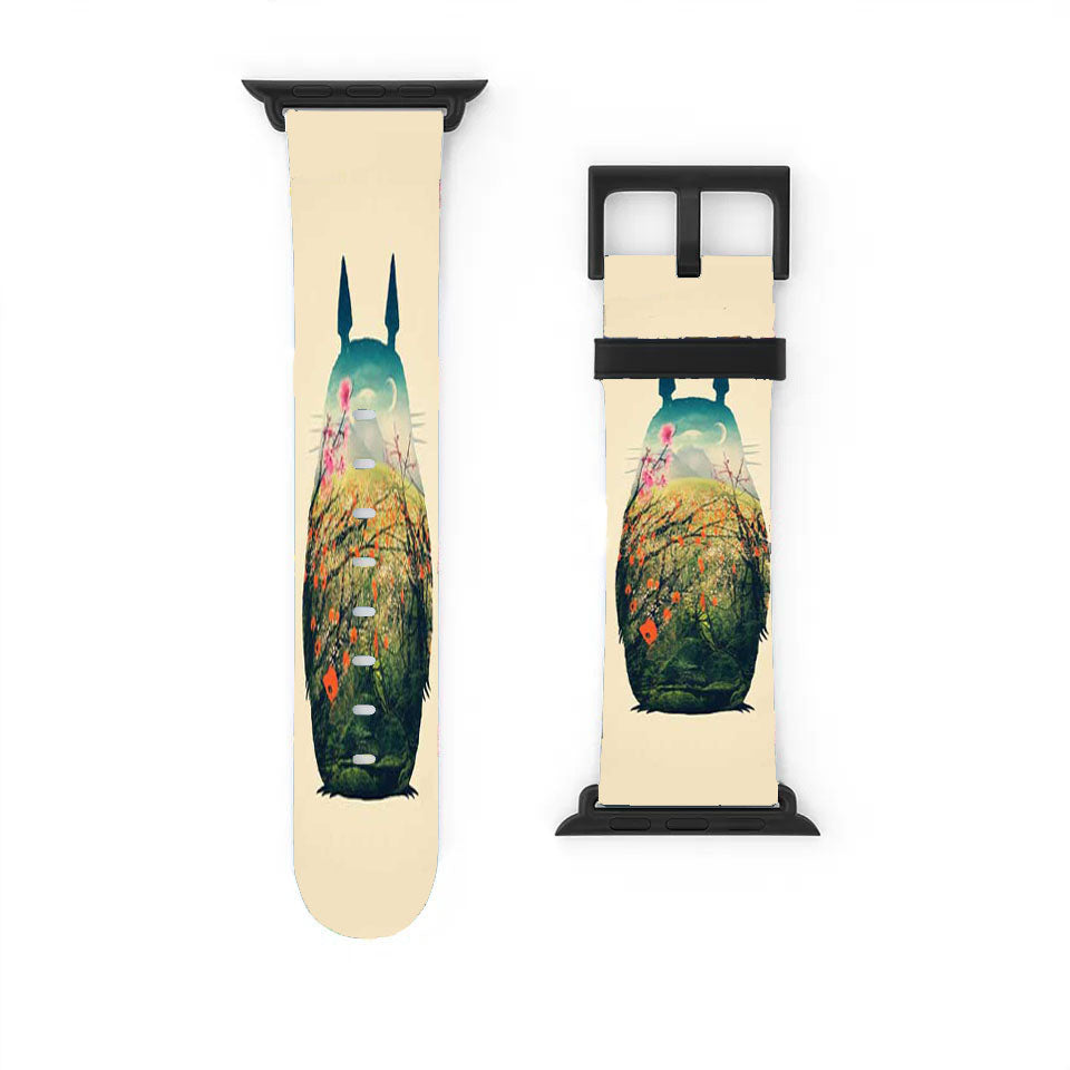 Totoro Landscape Apple Watch Band 38Mm - 44Mm