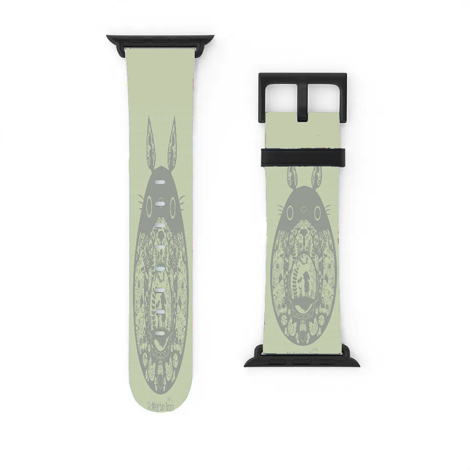 Totoro Pattern Arts Apple Watch Band 38Mm - 44Mm