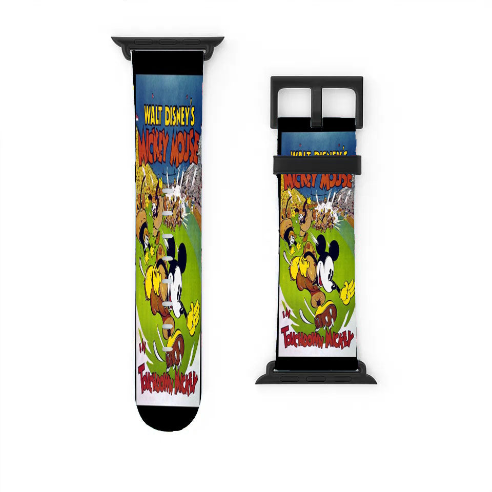 Touchdown Mickey Classic Poster Apple Watch Band 38Mm - 44Mm