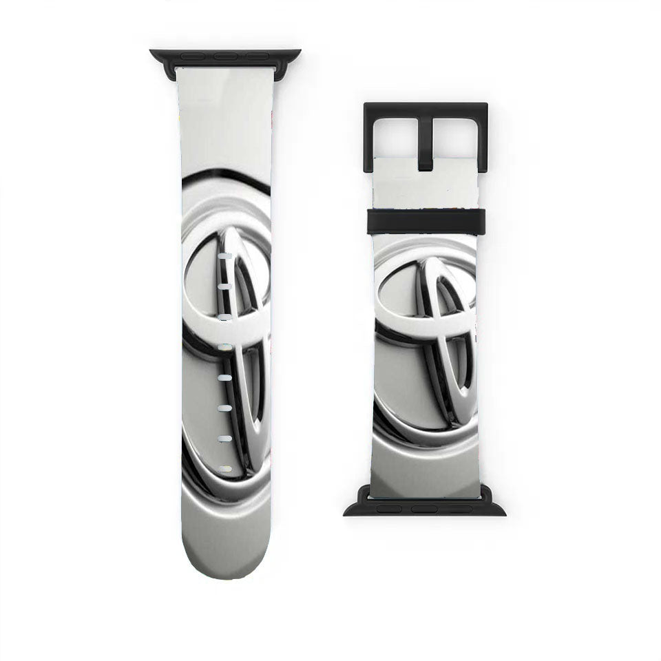 Toyota Logo Chrome Apple Watch Band 38Mm - 44Mm