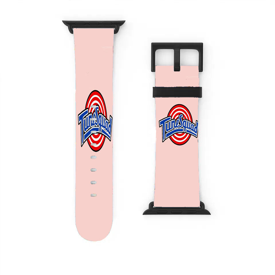 Tune Squad Logo Space Jam Michael Jordan Hipster Apple Watch Band 38Mm - 44Mm