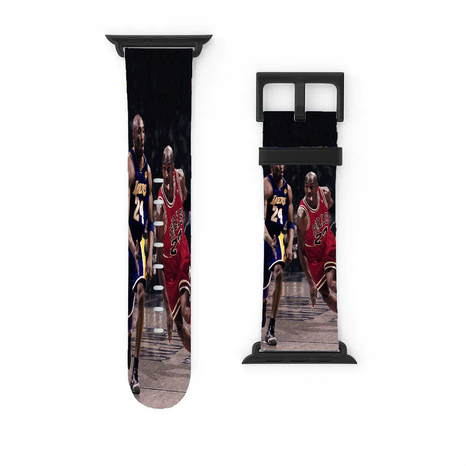 Two Legend Jordan Vs Kobe Nba Apple Watch Band 38Mm - 44Mm
