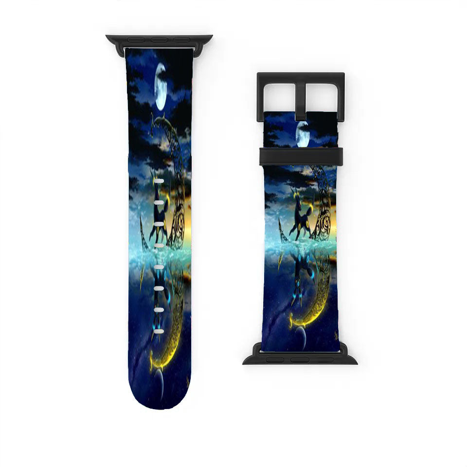 Umbreon Shiny Pokemon Apple Watch Band 38Mm - 44Mm