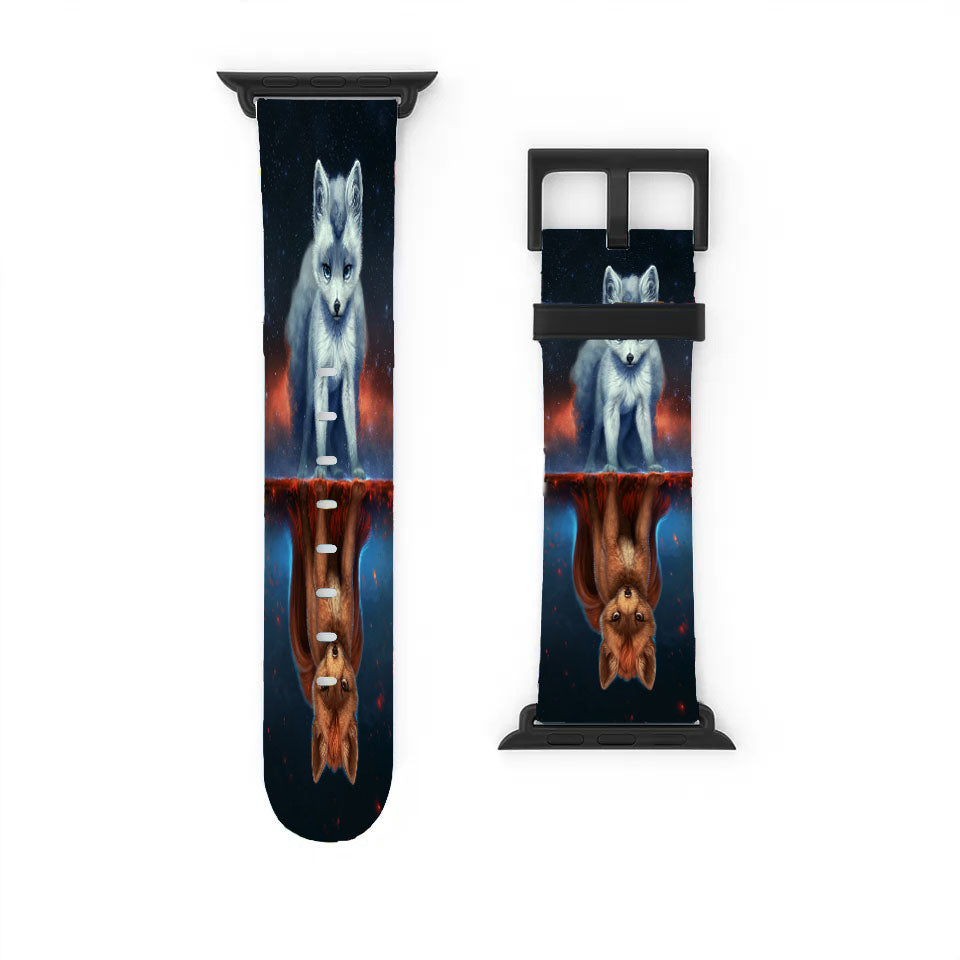 Upside Down Mirror Vulpix Pokemon Apple Watch Band 38Mm - 44Mm