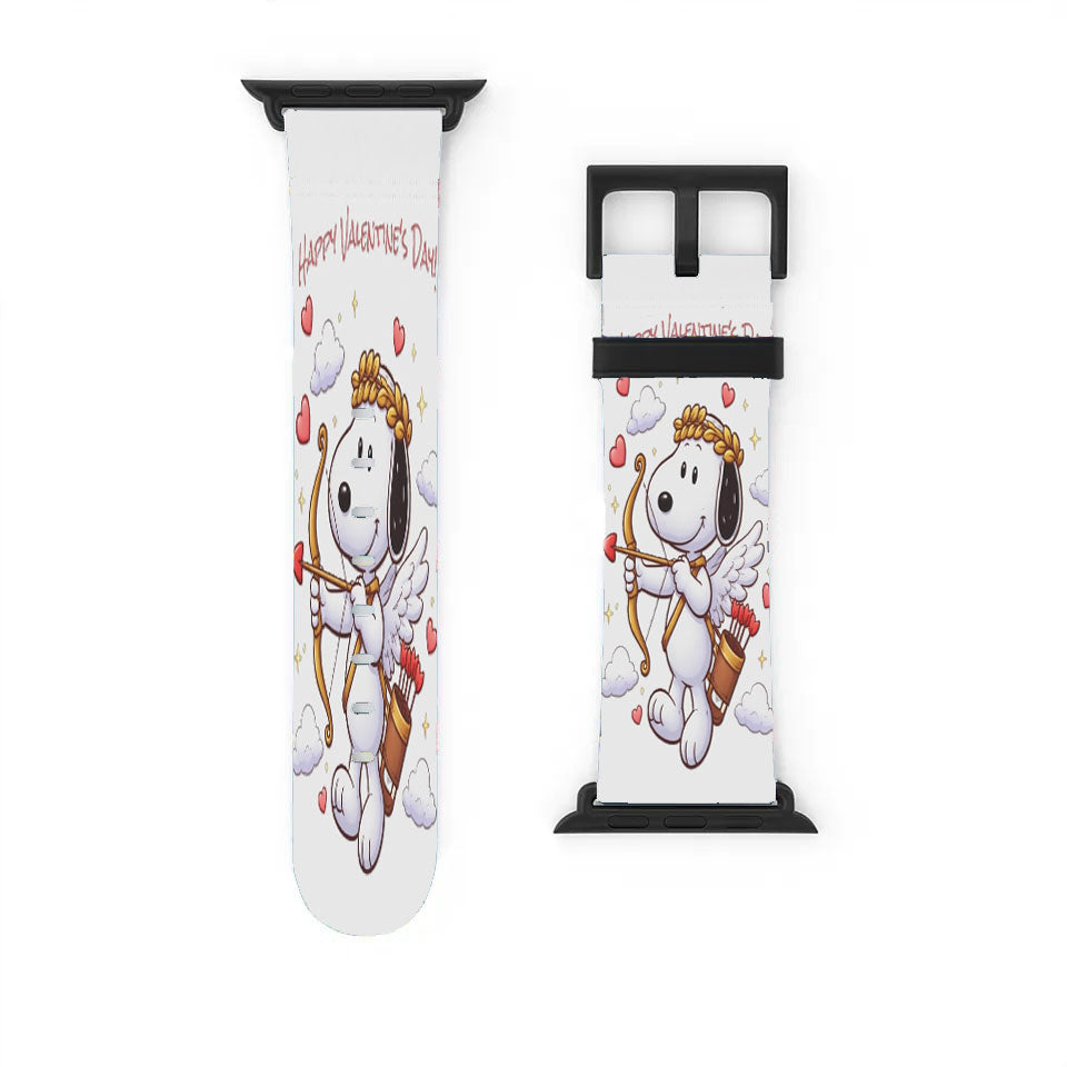 Valentine Cupid Snoopy Apple Watch Band 38Mm - 44Mm