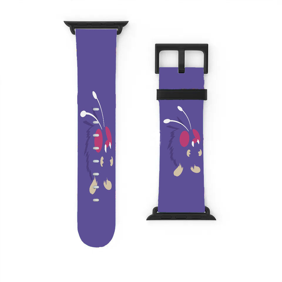 Venonat Pokemon Purple Wallpaper Apple Watch Band 38Mm - 44Mm