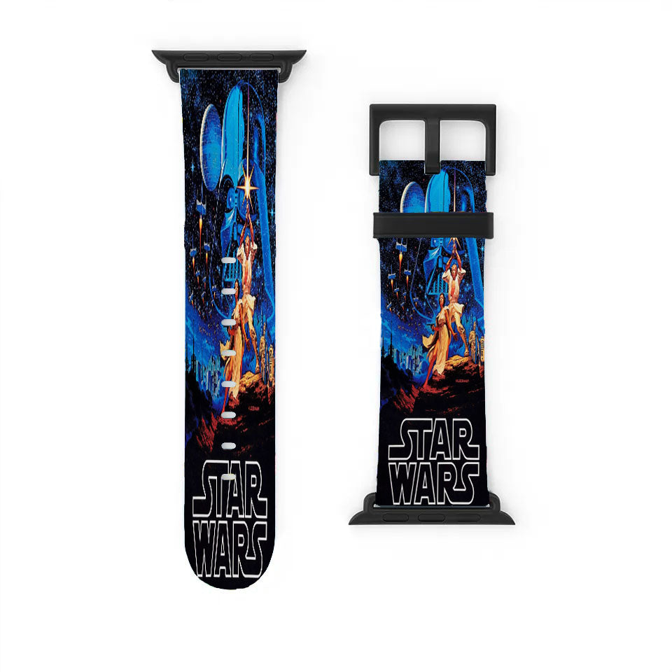 Vintage Star Wars Poster Apple Watch Band 38Mm - 44Mm