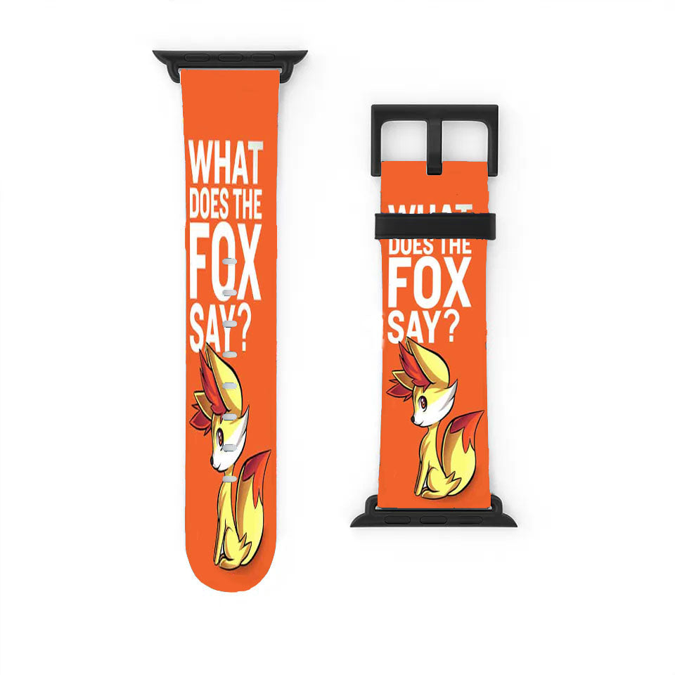 What Does The Fox Say Fennekin Pokemon Apple Watch Band 38Mm - 44Mm