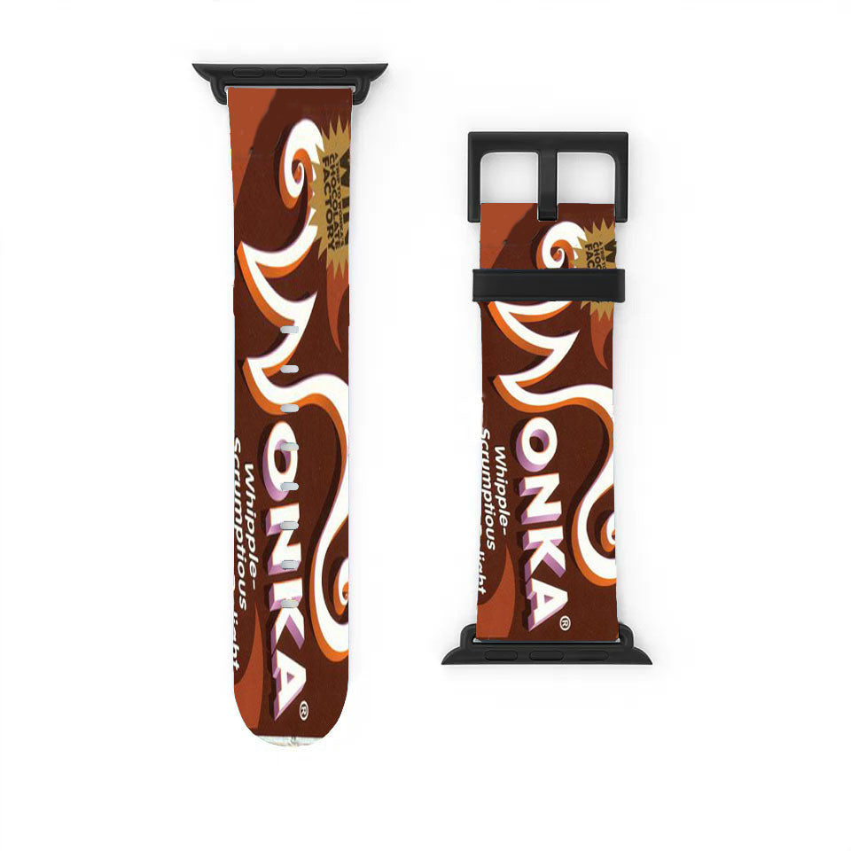Wonka Chocolate Bar Quirky Sweet Apple Watch Band 38Mm - 44Mm