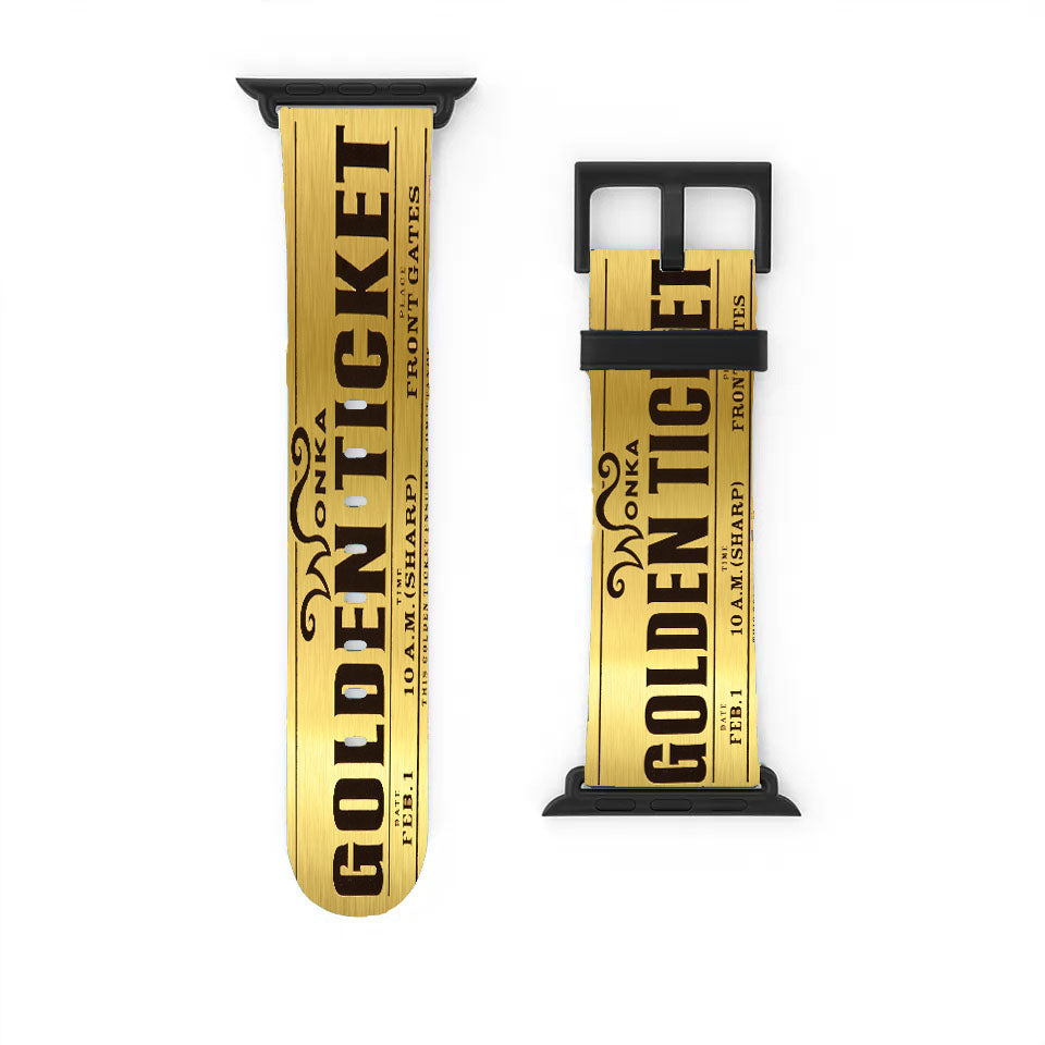 Wonka Golden Ticket Apple Watch Band 38Mm - 44Mm