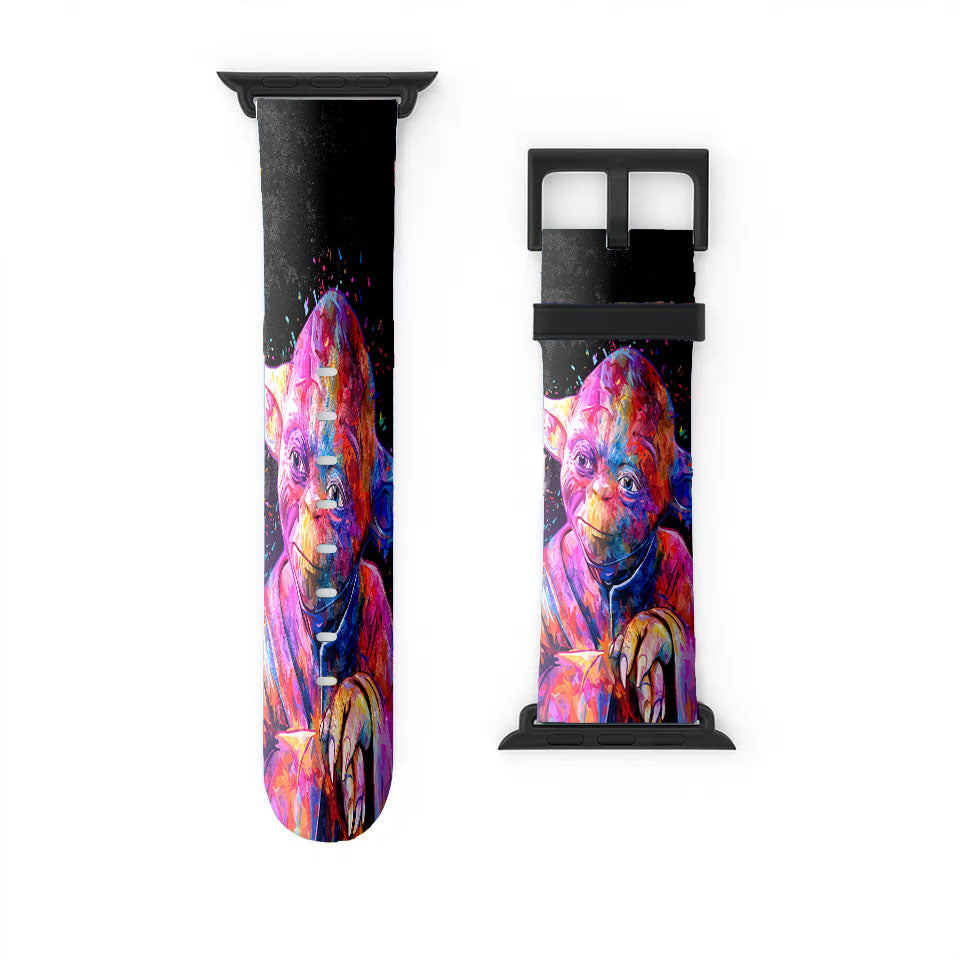 Yoda Star Wars Colorful Apple Watch Band 38Mm - 44Mm