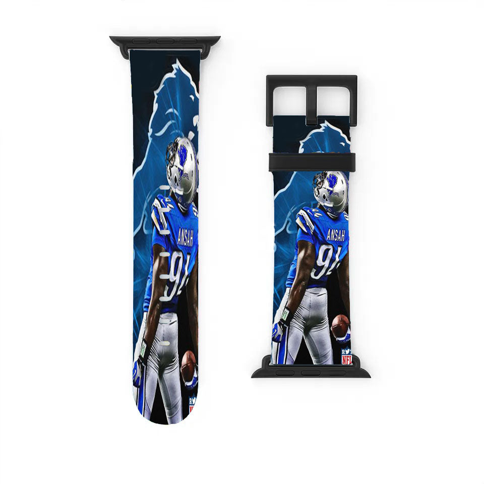 Ziggy Ansah Detroit Lions Apple Watch Band 38Mm - 44Mm