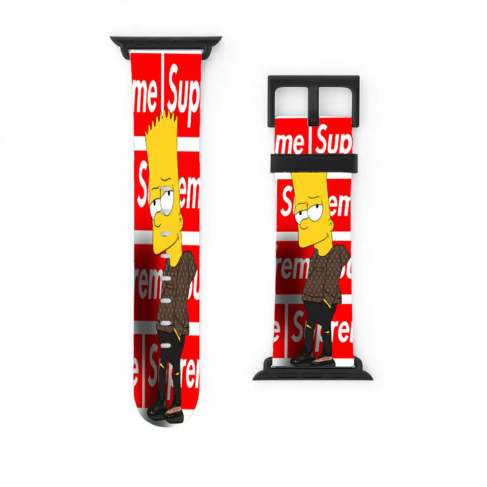 Cool Supreme Cartoon Apple Watch Band 38Mm - 44Mm