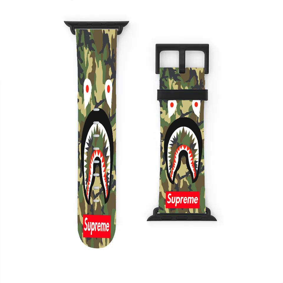 Face Shark Camou Supreme Apple Watch Band 38Mm - 44Mm