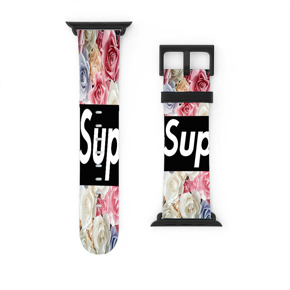 Flower Photograph X Supreme Apple Watch Band 38Mm - 44Mm