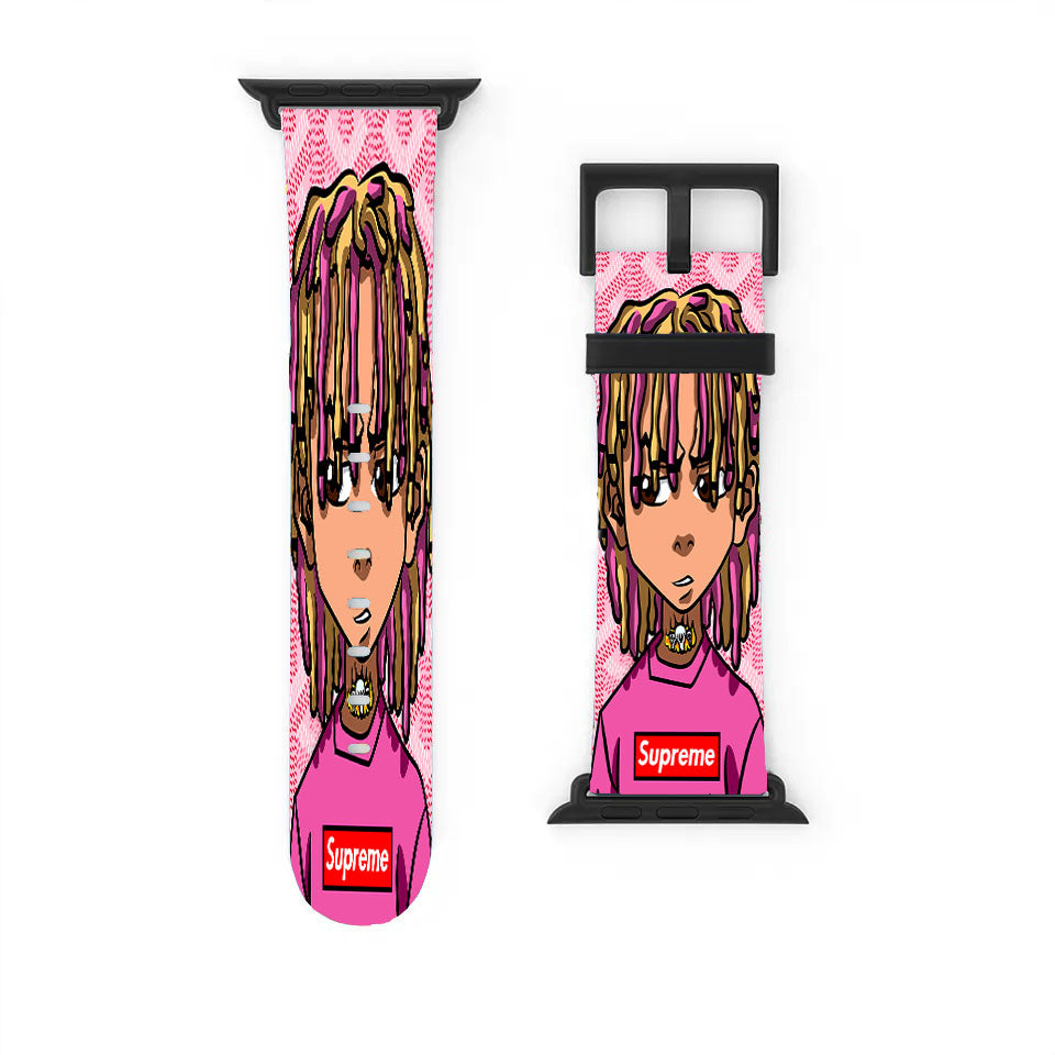 Lil Pump X Supreme Apple Watch Band 38Mm - 44Mm