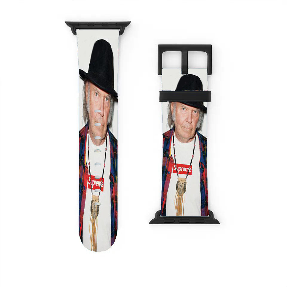 Neil Young For Supreme Apple Watch Band 38Mm - 44Mm