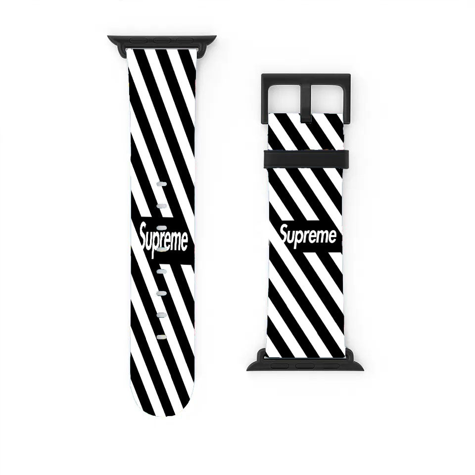 Off White Supreme 2 Apple Watch Band 38Mm - 44Mm