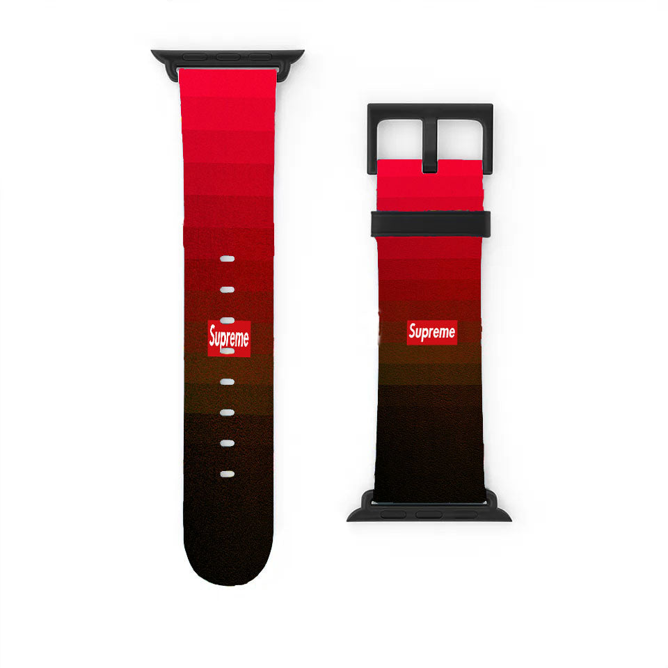 Red Supreme Apple Watch Band 38Mm - 44Mm
