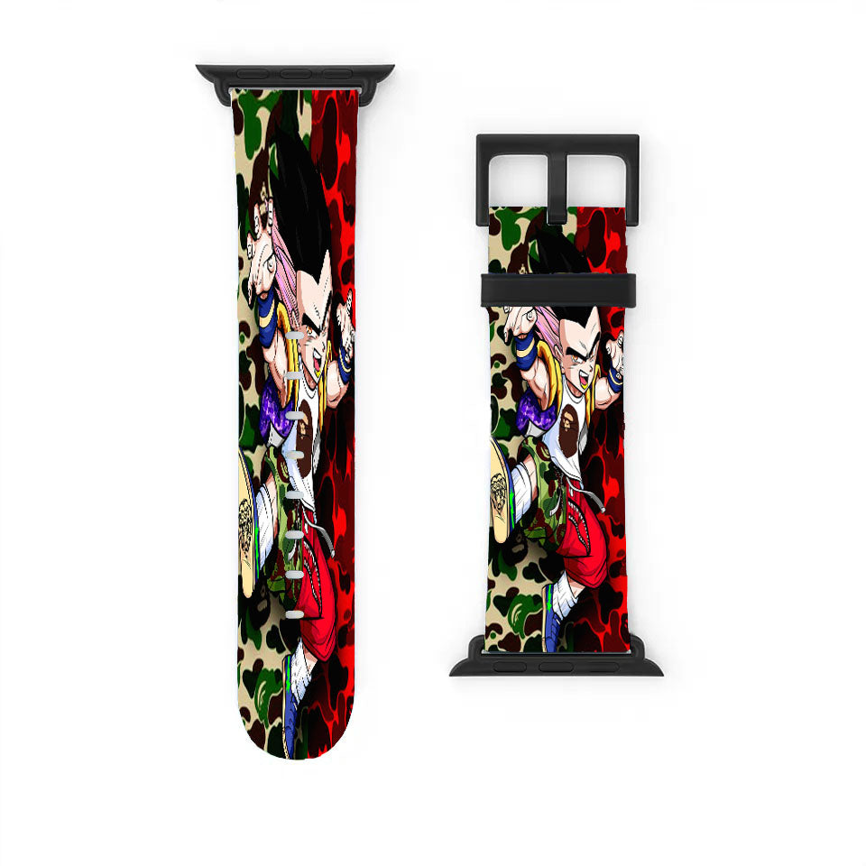 Supreme Bape Goku Apple Watch Band 38Mm - 44Mm