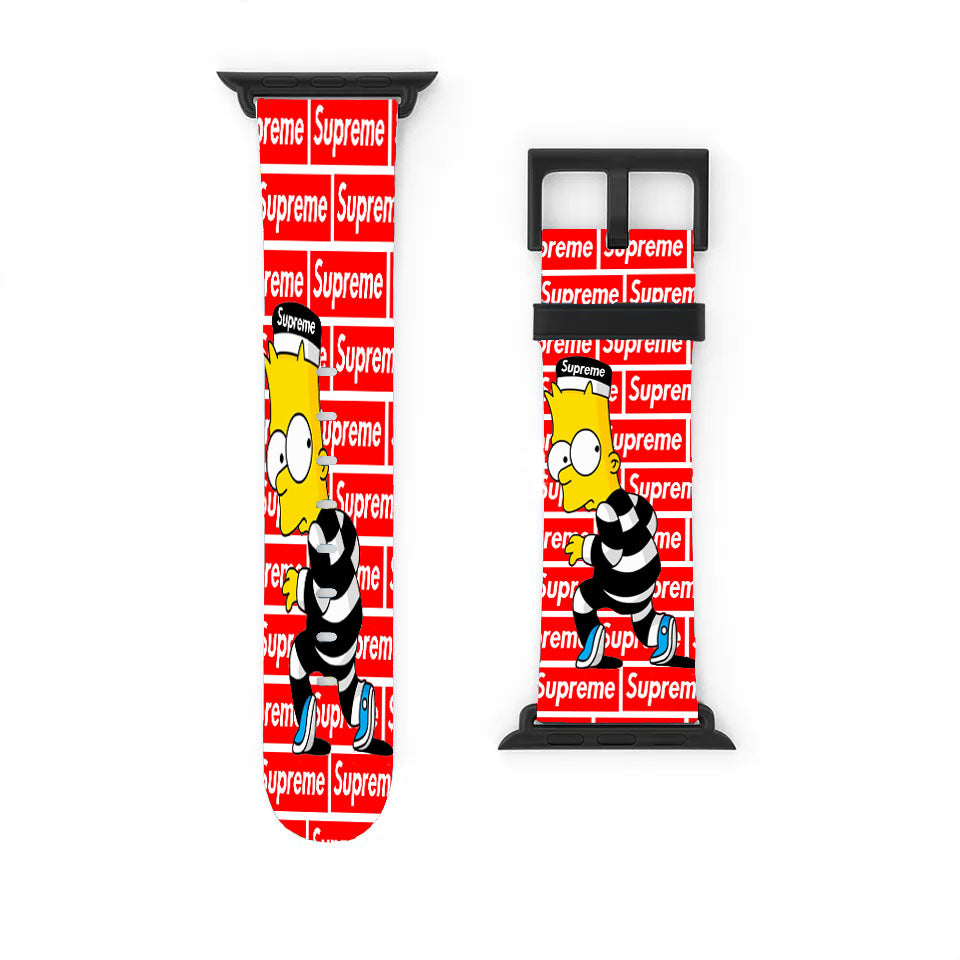 Supreme Bat Apple Watch Band 38Mm - 44Mm