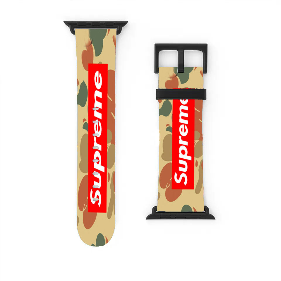 Supreme Camo Horizontal Apple Watch Band 38Mm - 44Mm