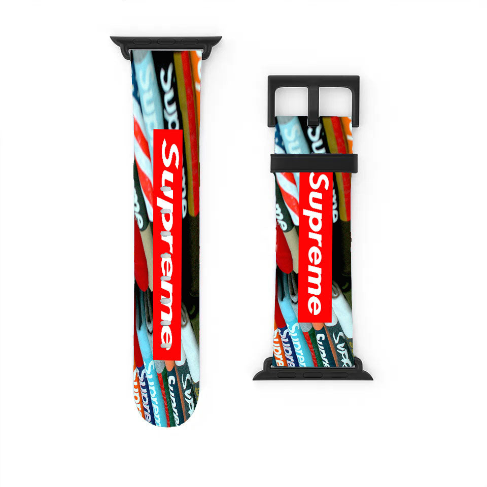 Supreme Clothing Apple Watch Band 38Mm - 44Mm