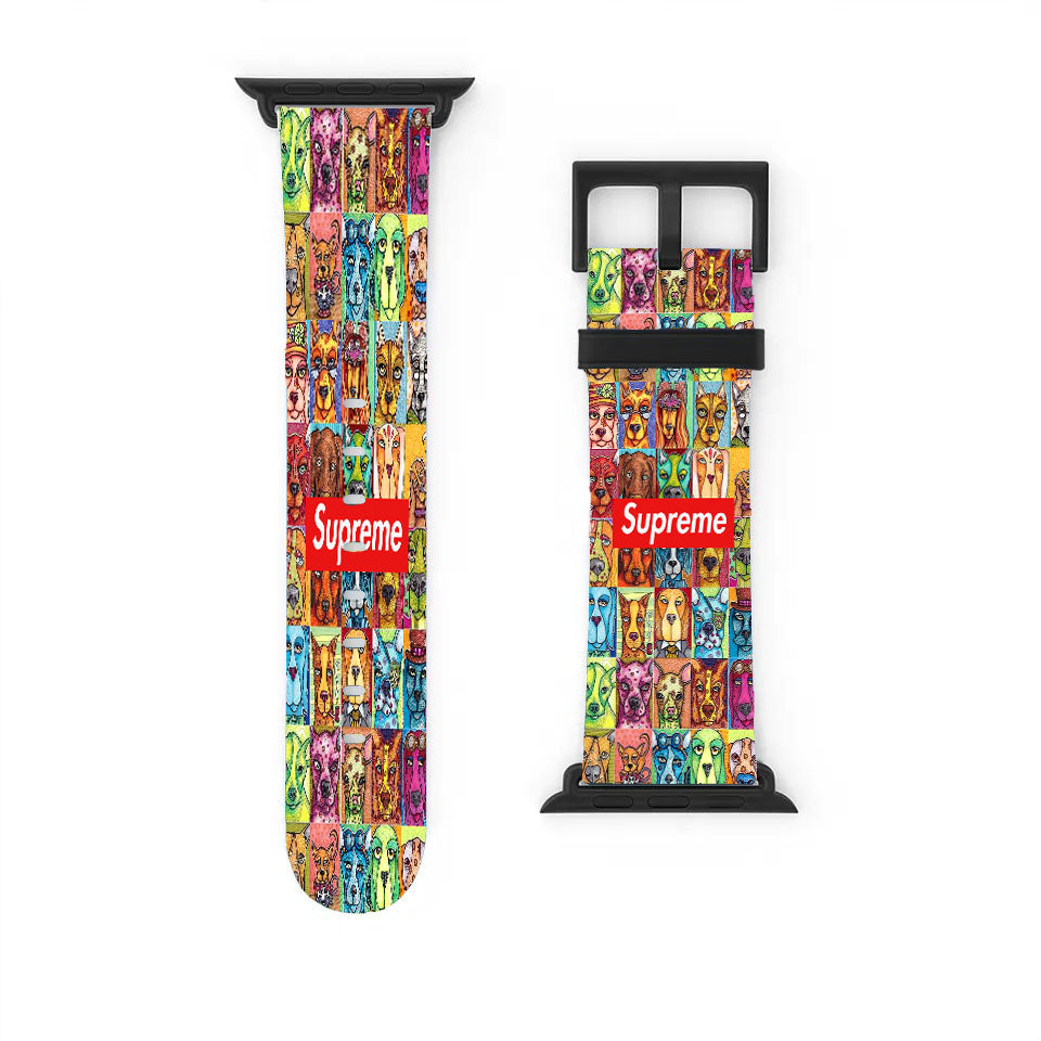 Supreme Dogs Collection Apple Watch Band 38Mm - 44Mm