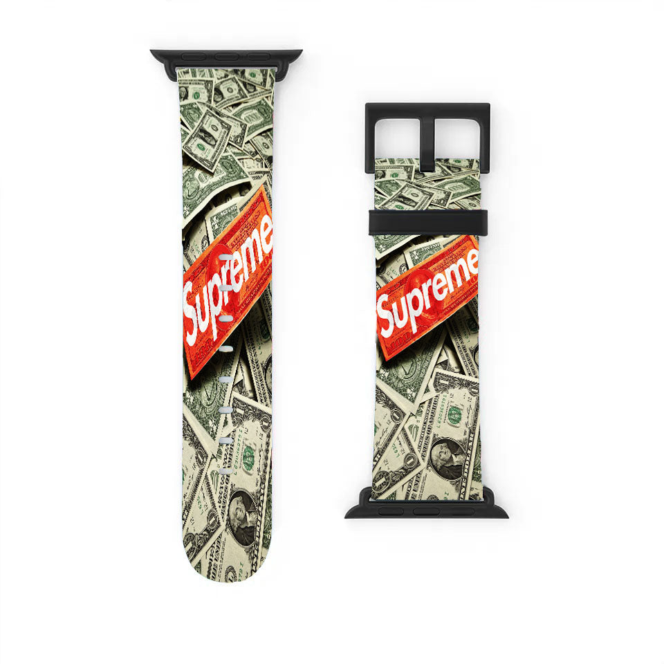 Supreme Dollars Apple Watch Band 38Mm - 44Mm