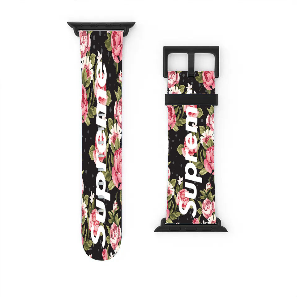 Supreme Flower 1 Apple Watch Band 38Mm - 44Mm