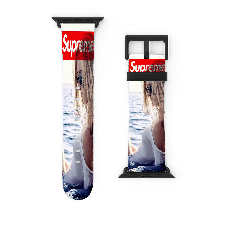 Supreme Girl Beautiful Beach Apple Watch Band 38Mm - 44Mm