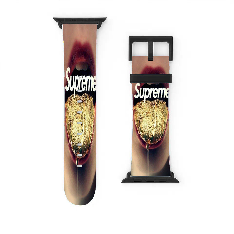 Supreme Gold Apple Watch Band 38Mm - 44Mm
