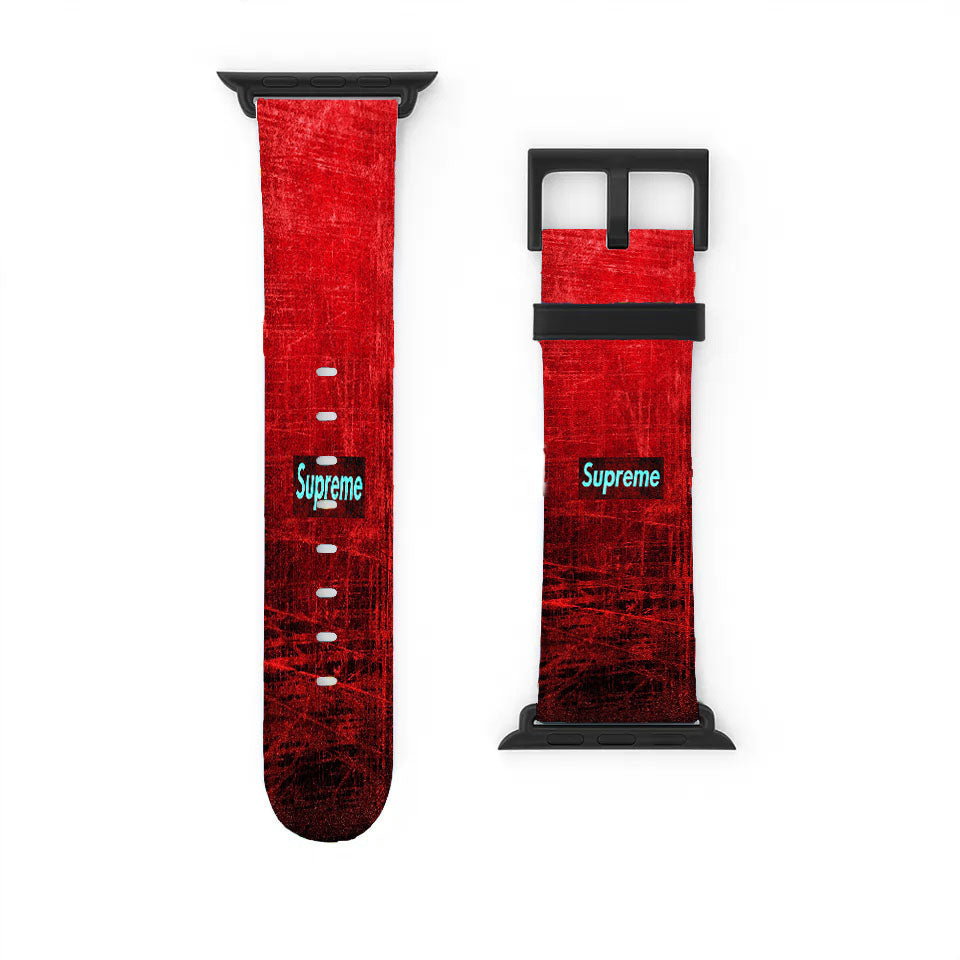 Supreme Grunge Wall Apple Watch Band 38Mm - 44Mm