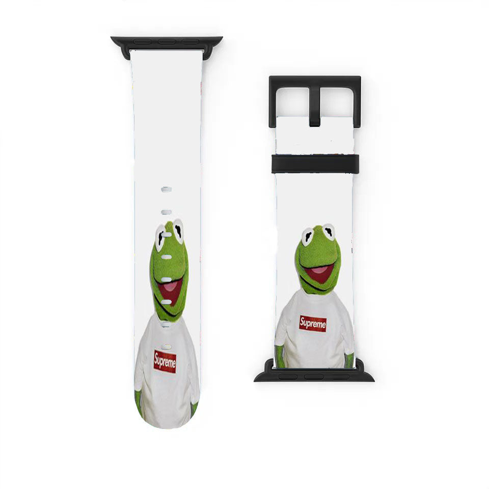 Supreme Kermit Frog Sesame Street Apple Watch Band 38Mm - 44Mm