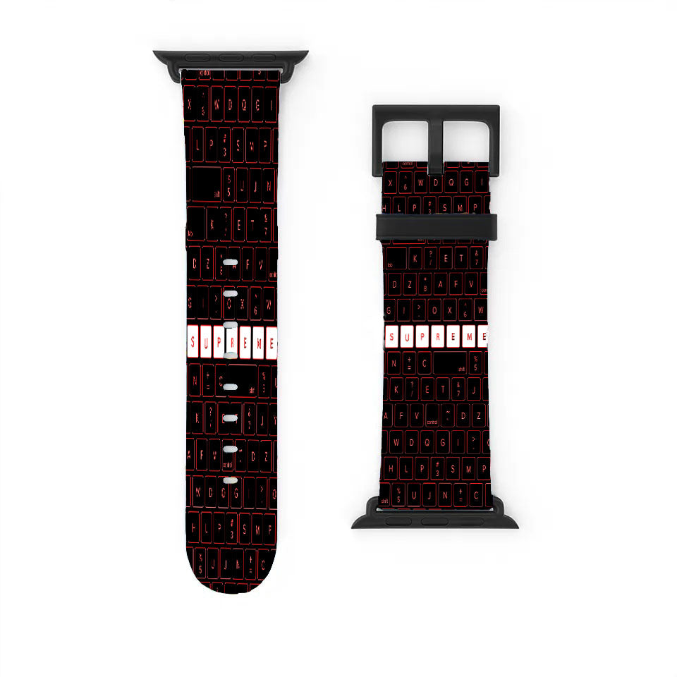 Supreme Keyboard Apple Watch Band 38Mm - 44Mm