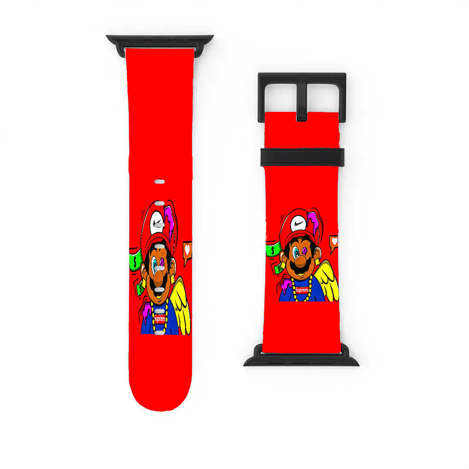 Supreme Mario Apple Watch Band 38Mm - 44Mm