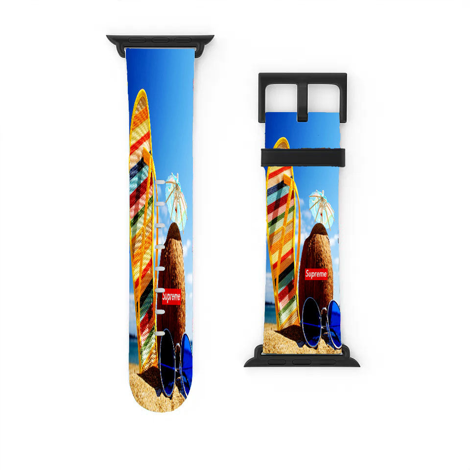 Supreme Summer Coconut Apple Watch Band 38Mm - 44Mm