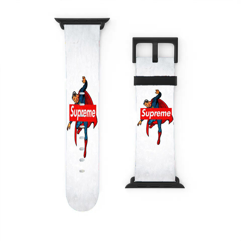 Supreme Trend Superman Hero Logo Apple Watch Band 38Mm - 44Mm